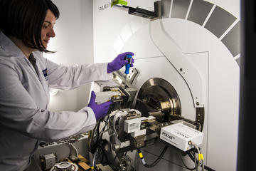 DCF scientist at work DCF scientist at work